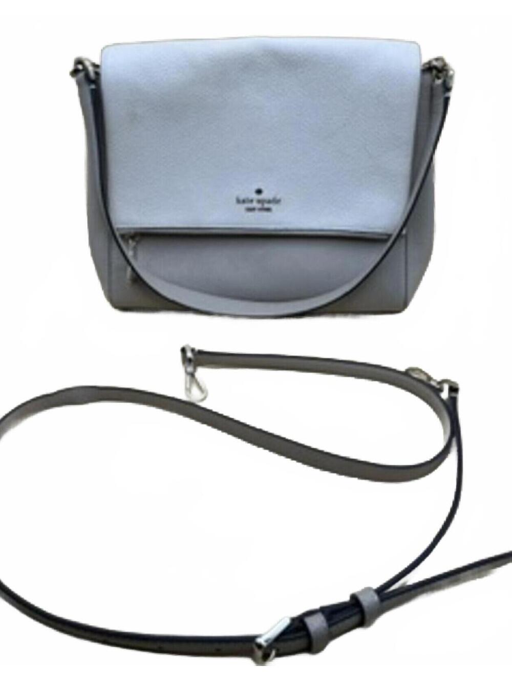 Kate Spade New York Beige Leather Crossbody Bag